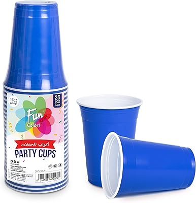Gobelets de fête en plastique amusants de 16 oz - gobelets en plastique