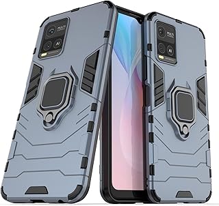 Housse de protection hybride résistante aux chocs, deuxième ressort, avec support pour vivo