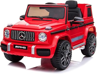 Voiture mercedes-benz amg g63 12 volts sous licence dorsa avec télécommande pour enfants