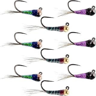 The fly fishing place book ensemble de perles tactiques en tungstène, nymphe tchèque
