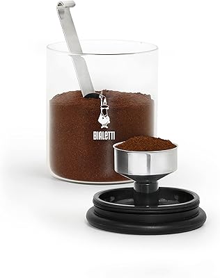 Bialetti - pot à café intelligent : fabriqué en verre pour préserver l'arôme