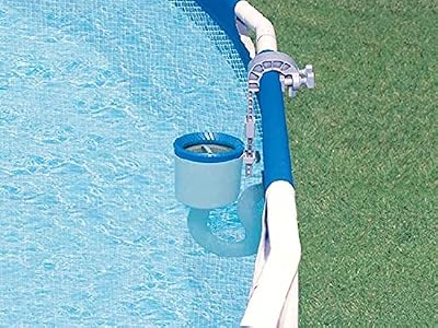 Outil de nettoyage de terrasse de piscine intex deluxe avec support