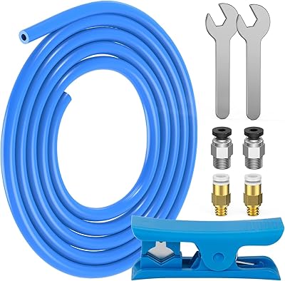 Tube bowden pour ender 3 1m bleu ptfe imprimante 3d téflon