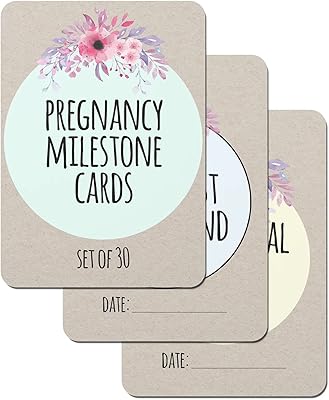 Cartes d'enseignant de grossesse aquarelle kraft lot de 30