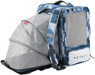 Sac à dos souple petkit pour chats petits et grands chiens