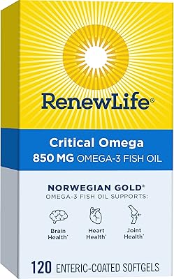 Huile de poisson adulte renew life® norwegian gold® supplément d'huile critique oméga et oméga-3. Catalogue géant, prix mini chez Diaytar Sénégal