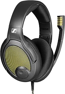 Casque de jeu drop sennheiser pc38x — microphone antibruit avec conception supra-auriculaire ouverte