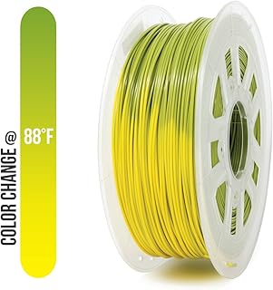 Filament pla gizmo durex 1,75 mm 1kg/2,2lbs pour imprimantes 3d, changement de couleur