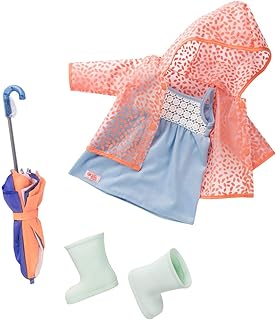 Costume de poupée our generation égayez un costume de jour de pluie