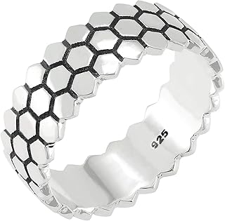 Ensemble de bagues en argent sterling 925, bagues en argent sterling massif, bague