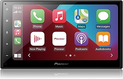 Pioneer dmh-z5150bt écran wvga 7", apple carplay, android auto, bluetooth intégré, mode appradio