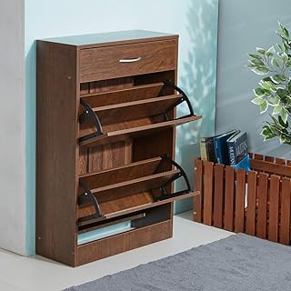 Meuble à chaussures home box novi avec tiroir pour 12 paires maximum