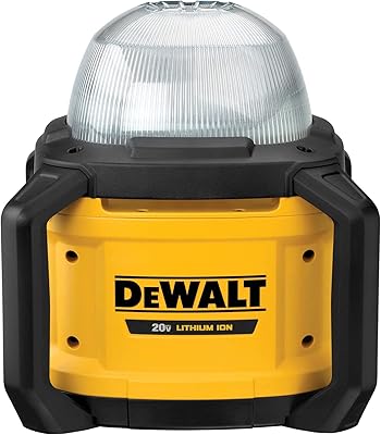 Lampe de travail à led dewalt 20 v max, outil uniquement (dcl074)