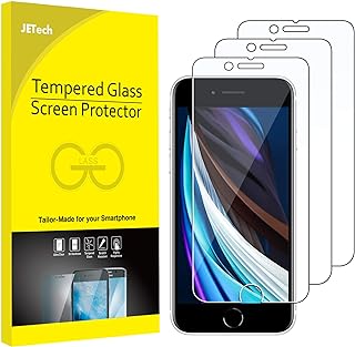Protecteur d'écran jetech pour iphone se 3/2 (version 2020/2022) 4,7 pouces, film