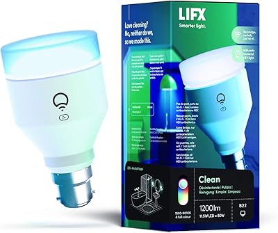 Ampoule led intelligente livex clean a60 1 200 lumens wi-fi