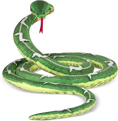 Melissa & doug boa constrictor géant serpent en peluche d'aspect