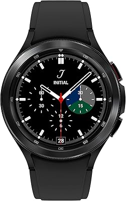 Montre intelligente samsung electronics galaxy watch 4 classic 46 mm avec tracker ecg