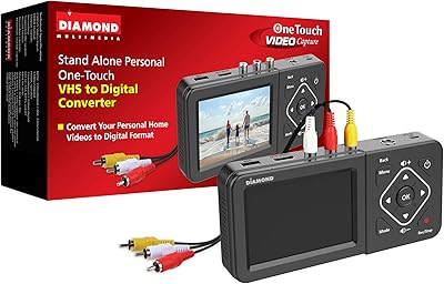 Convertisseur numérique autonome diamond multimedia one-touch vc500st : capturez-enregistrez des vidéos à partir
