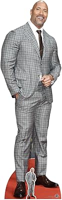 Costume à carreaux star cuts dwayne johnson carton multicolore 3 x