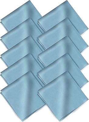 Chiffon de nettoyage pour lunettes en microfibre elecdon objectifs d'appareil photo