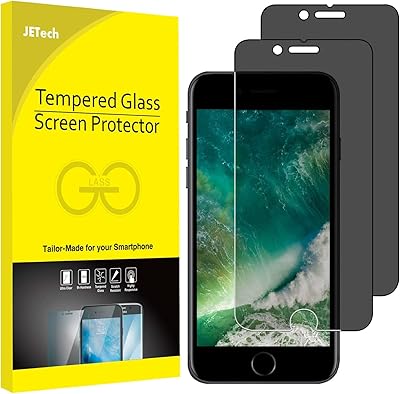 Protecteur d'écran de confidentialité jetech pour iphone 8 plus et iphone 7 plus