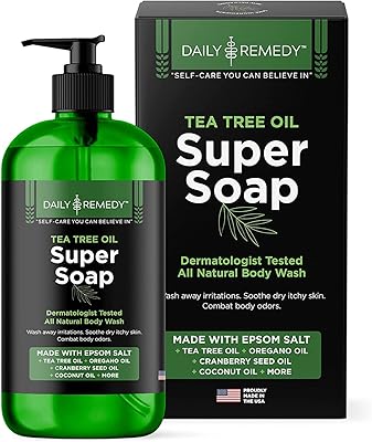 Lavage corporel antifongique à l'huile d'arbre à thé - fabriqué aux états-unis