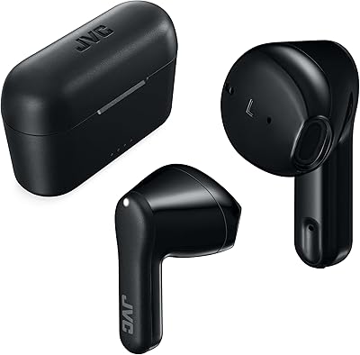Écouteurs bluetooth sans fil jvc ha-a3t, jusqu'à 22 heures d'autonomie, résistant à l'eau