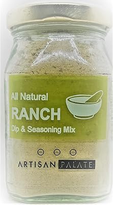 Mélange d'assaisonnements ranch entièrement naturel artisan palate 100grms