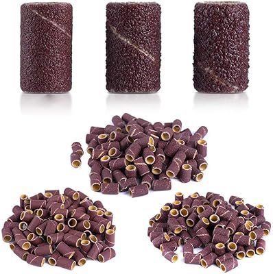 Xifor 300 pièces bandes abrasives professionnelles pour perceuse à ongles, 80 grossiers, 120 moyens, 180 pièces lime à grain fin, jeu d'embouts de sable. Le meilleur rapport qualité-prix du web sénégalais sur Diaytar