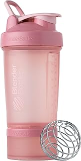 Blenderbottle shaker avec pilulier et stockage de poudre de protéines, système prostack, 22