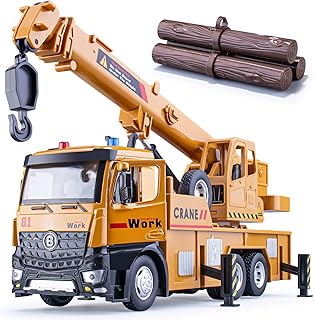 Jouet de camion élévateur à friction en métal hepiad avec lumières et sons