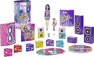 Coffret de fête barbie color reveal cadeau pour enfants à partir