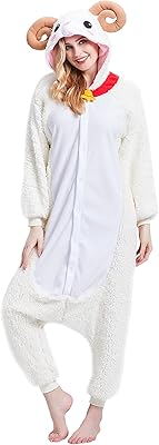 Pyjama une pièce unisexe pour adultes femmes et hommes vêtements de nuit
