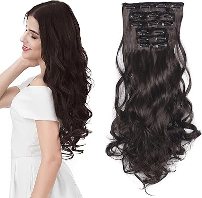 Extension de cheveux une pièce longue ligne droite et body wave occuwzz®, tête