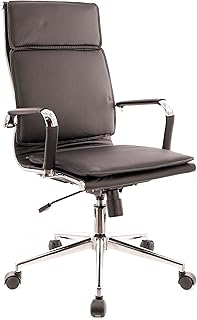 Fauteuil de direction en cuir écologique neri - chaises d'ordinateur de bureau