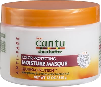 Masque anti-décoloration au beurre de karité cantu avec protéine de quinoa, 12 oz