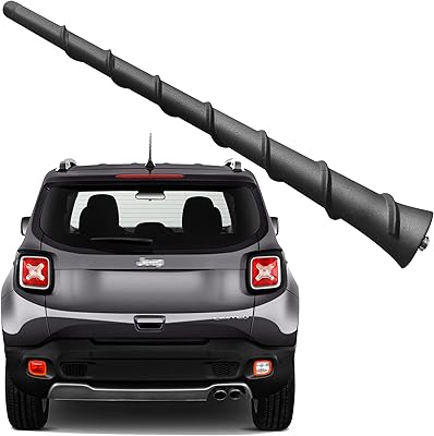 Antenne de 8 pouces pour jeep renegade (2015-2022), antenne jeep renegade, antenne