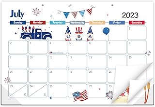 Calendrier de bureau 2023-2024 - 18 mois 11,5" x 17", calendrier de bureau