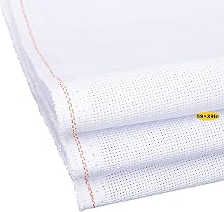 Tissu au point de croix, tissu aïda classique 14 fils, grande taille 59