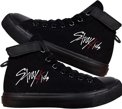 Kpop stray baskets en toile unisexes bangchan felix hyunjin jeongin chaussures de marche