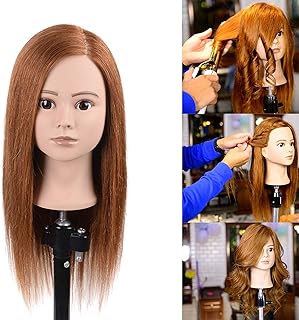 (princess blonde - 405) - mannequin secret naturel 100% cheveux humains pour coiffure et coupe de cheveux teinture tête de mannequin pour formation beauté tête de poupée 46cm - 50cm (du front aux cheveux arrière.... L'univers du discount accessible 24/7 sur Diaytar Sénégal