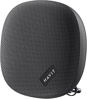 Haut-parleur portable étanche havit m65 avec audio professionnel basses puissantes taille