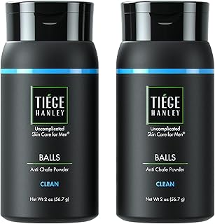 Balle de poudre anti-irritation tig hanley pour hommes | sans talc
