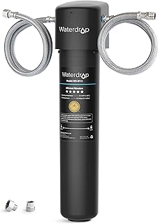 Système de filtre à eau sous évier waterdrop 15ua 2 ans certifié nsf/ansi