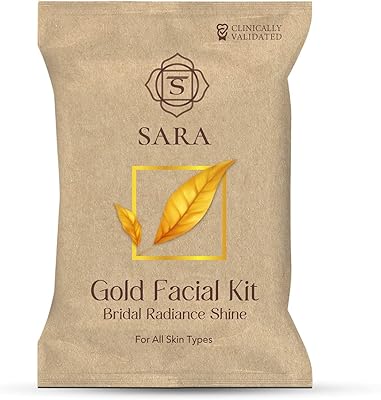 Kit de maquillage du visage golden de sarah pour un éclat et une brillance