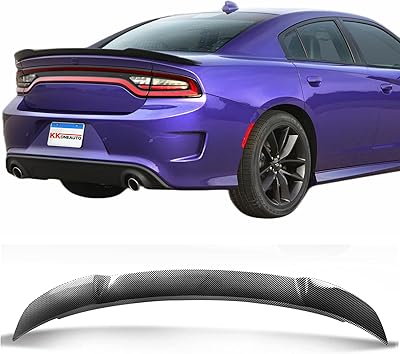 Aileron arrière kone auto compatible avec dodge charger modèle 2011-2021 en fibre