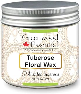 Cire de fleur de tubéreuse pure greenwood essential (polyantus tuberosa) 100 % naturelle