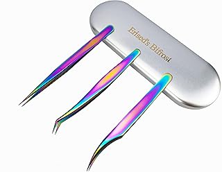 Arised extensions de cils double couche pince à épiler en acier inoxydable meilleur