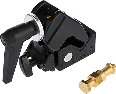 Manfrotto 035rl super clamp avec boulon standard 2908 - remplace 2900 - noir