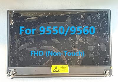 Ensemble complet tft center pour dell xps 15 9550 9560 precision 5510 5520
